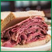 Kosher Pastrami Deluxe Sandwich