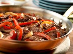 Kosher Pepper Steak with one Free Side Dish