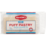 Kosher Mazor’s Puff Pastry Squares Dough 12 oz