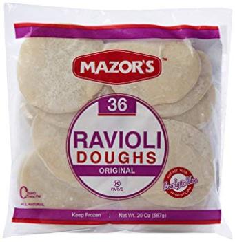 Kosher Mazor's Ravioli Dough 36 ct 10 oz