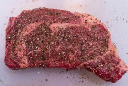 Kosher Marinated Rib Eye Steak 1lb