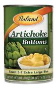 Kosher Roland Extra Large Artichoke Bottoms 5-7 ct. 13.75 oz