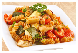 Kosher Rotini Pasta with Vegetables - Passover Entrées
