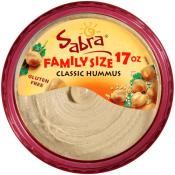 Kosher Sabra Classic Hummus Family Size 17 oz