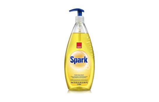 Kosher Sano Spark Lemon Dishwashing Liquid 33.81 oz