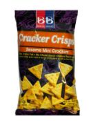 Kosher B&B Cracker Crisp Sesame Mini Crackers 10.6 oz