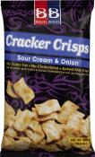 Kosher B&B Cracker Crisp Sour Cream and Onion 10.6 oz