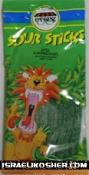 Paskesz sour sticks apple 3.5 oz.