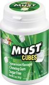 Kosher Elite Must Cubes Spearmint Flavored chewing Gum 2 oz