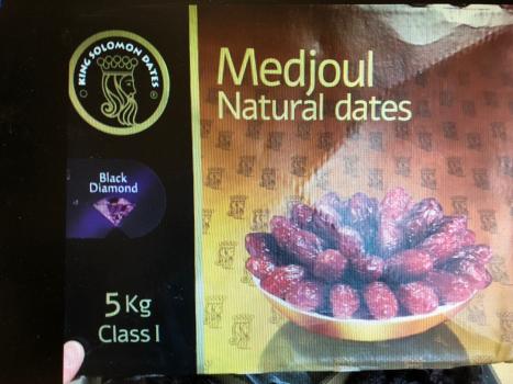 Medjool Dates King Solomon 5 Kg
