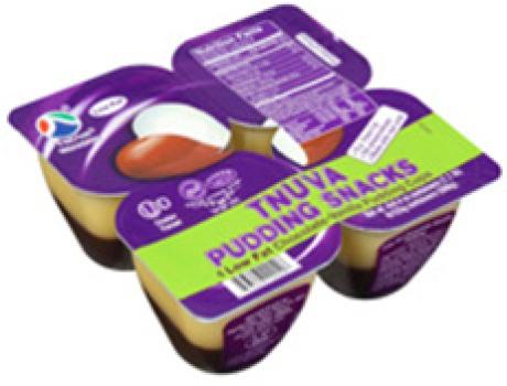 Kosher Tnuva Low Fat Chocolate & Vanilla Pudding Snacks 4 Pack