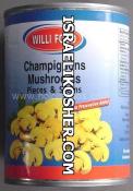 Willi food champignons mushroom 14 oz