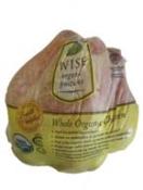 Kosher Wise Organic Whole Chicken 3.25 to 3.75 Pounds