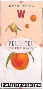 Wissotzky peach tea