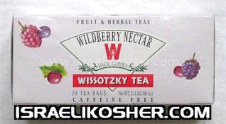 Wissotzky wildberry nectar tea
