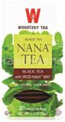 Kosher Wissotzky Black Tea with Spices & Nana Mint 20 Bags - 1.2 oz
