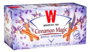 Kosher Wissotzky Cinnamon Magic Herbal Tea 20 Bags - 1.76 oz