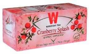 Kosher Wissotzky Cranberry Splash Herbal Tea 20 Bags - 1.76 oz