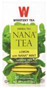 Kosher Wissotzky Lemon with Nana Mint 20 Bags - 1.55 oz